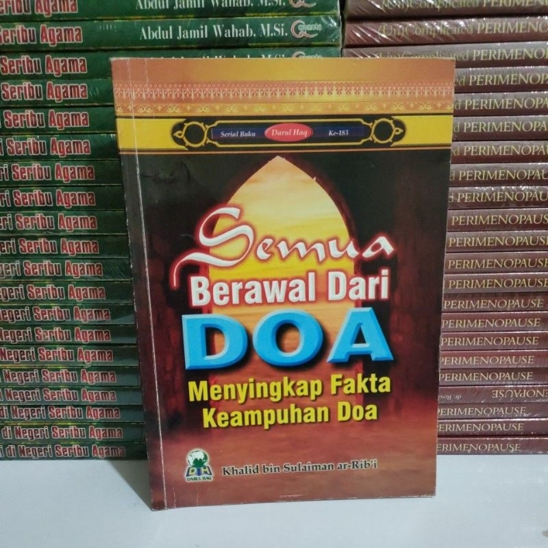 Buku Murah Original - Buku Semua Berawal Dari Doa