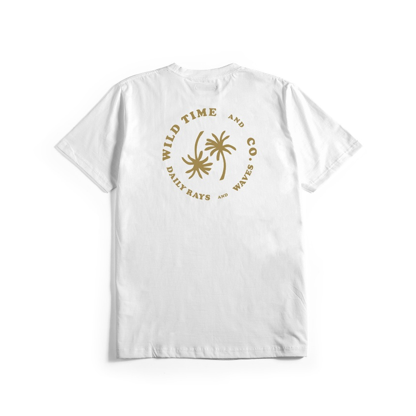 Wildtime&amp;Co - T-Shirt Flore White