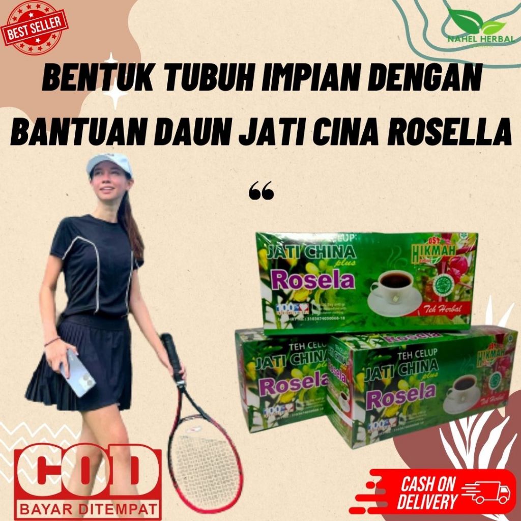 Jangan Hanya Impian, Rasakan Tubuh Langsing Ala Yuki Kato Dengan Teh Celup Daun Jati Cina Plus Bunga