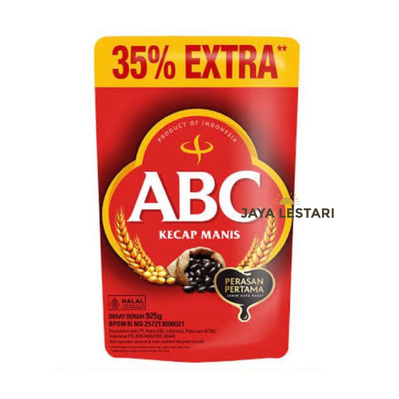 

ABC Kecap Manis Refill (600g, 925g)