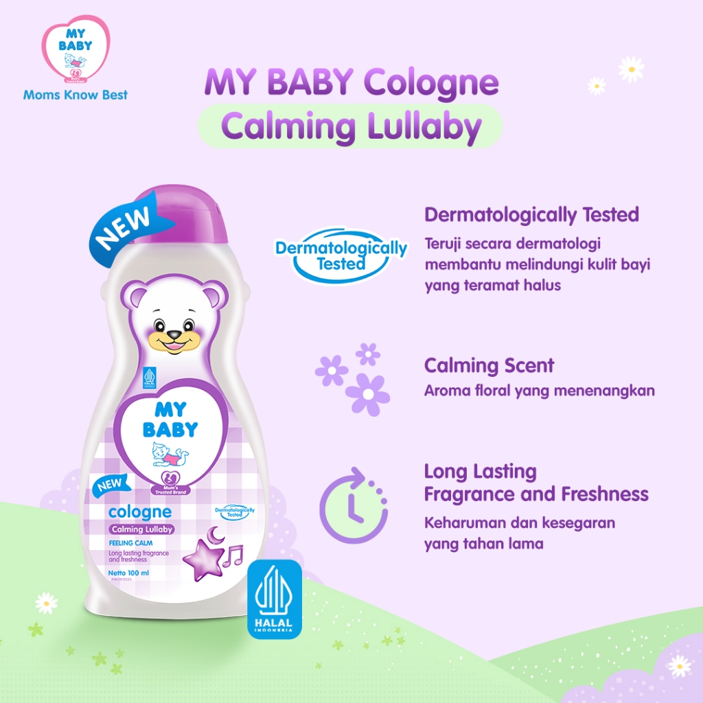 MY BABY Cologne Calming Lullaby [100 ml / 2 pcs]