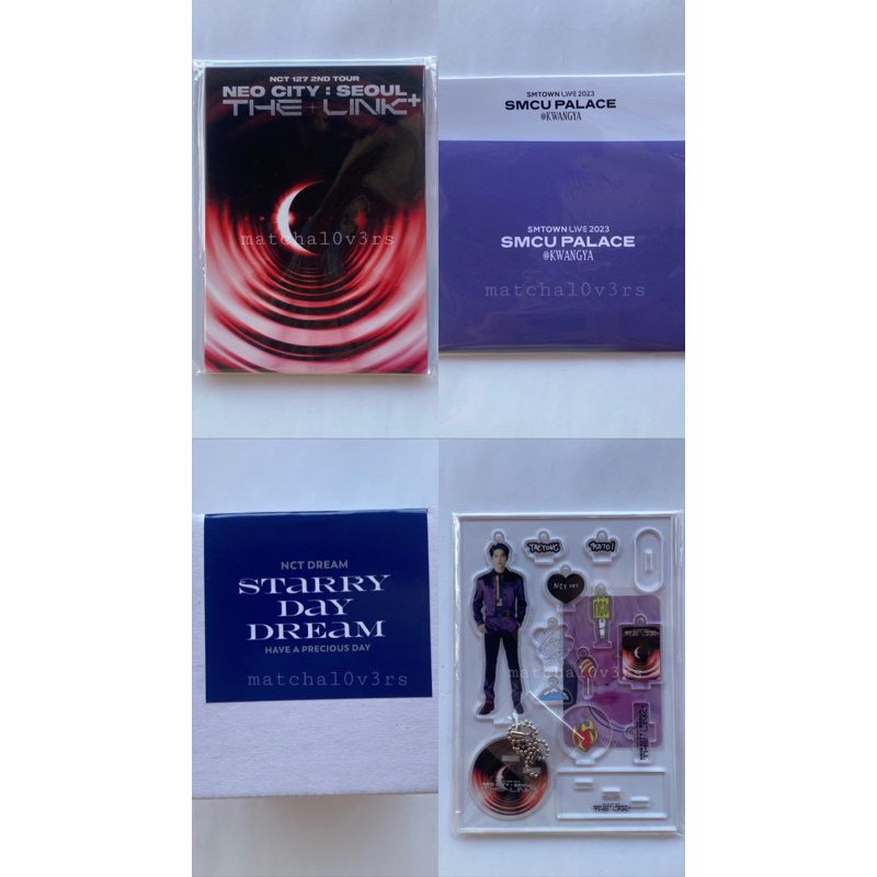 [READY STOCK] MD SEALED POSTCARD SET NEO CITY : SEOUL THE LINK+, SPECIAL AR TICKET SET TAEYONG NCT 1