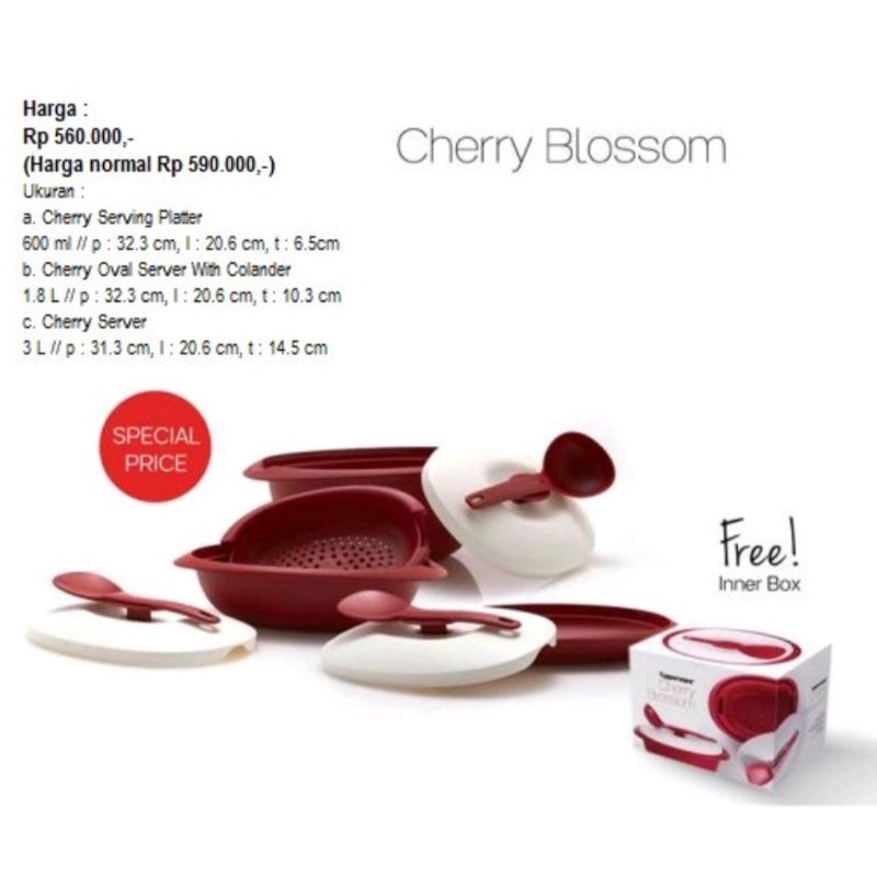 Tupperware Cherry Blossom (3)