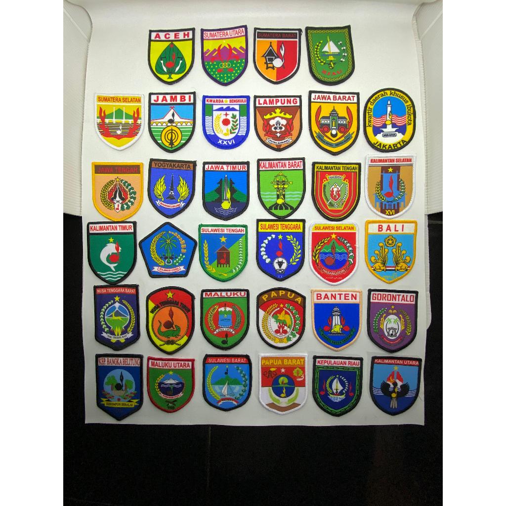 PAKET KOLEKSI BADGE 34 KWARDA LENGKAP