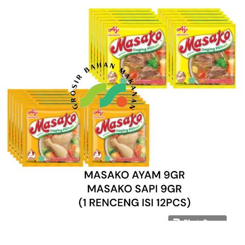 

Masako Bumbu Kaldu Penyedap Kemasan - SAPI