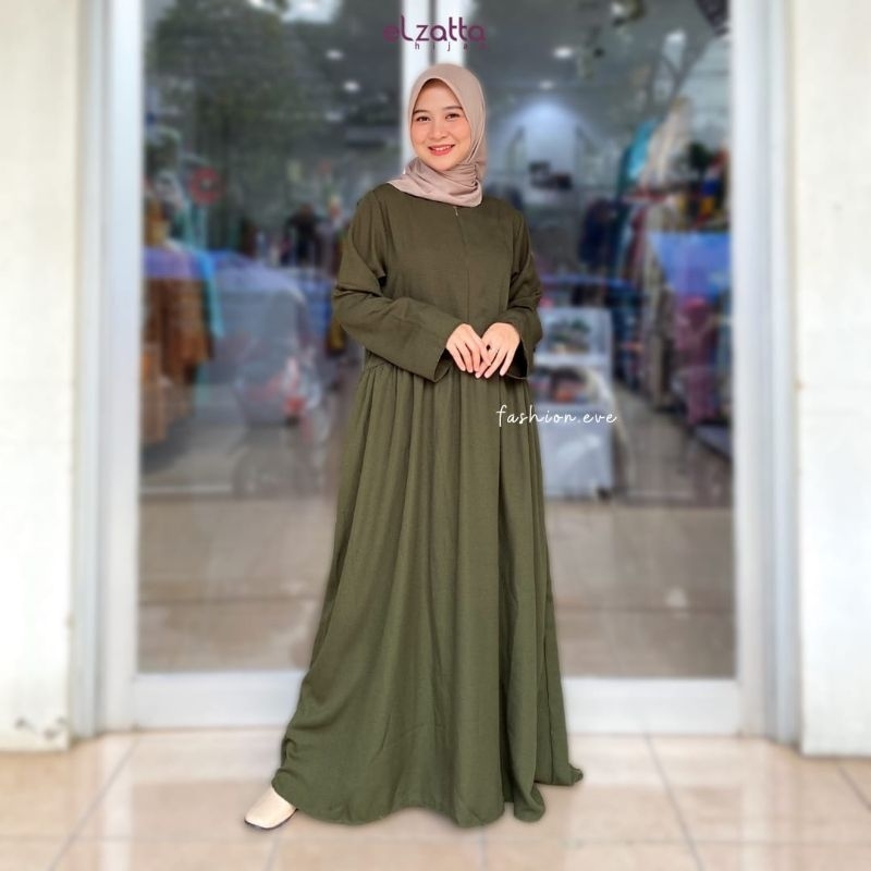 BAJU GAMIS BUSUI REMAJA DRESS AMAYARA BAHAN MOSCREPE