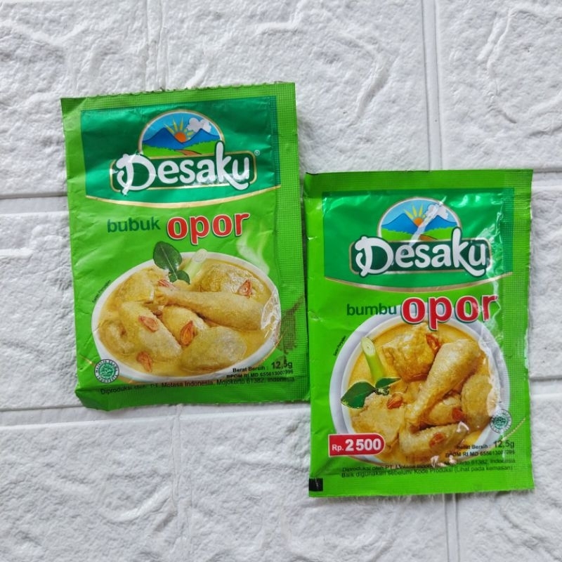 

DESAKU BUMBU INSTAN OPOR LODEH BALADO GULAI KARI SAMBAL GORENG