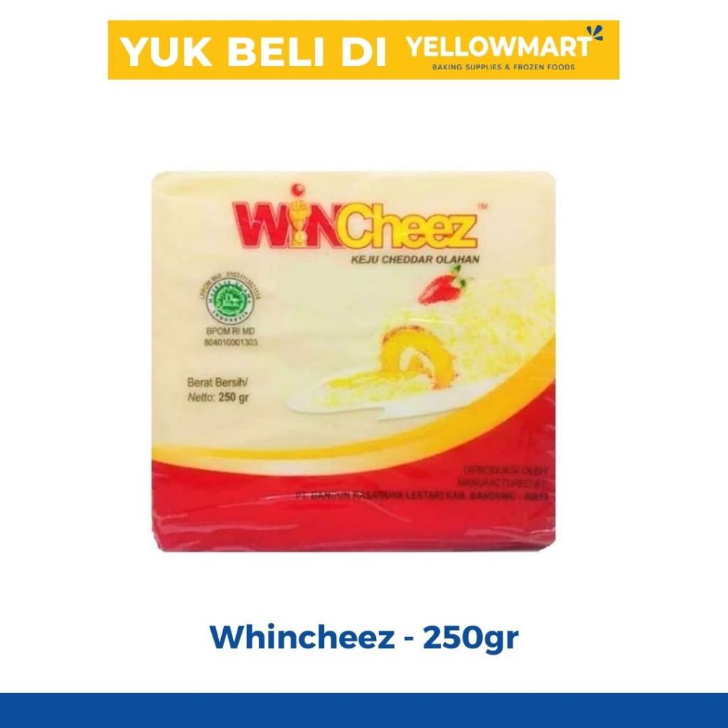 

WINCHEEZ - Keju Cheddar Olahan 250gr