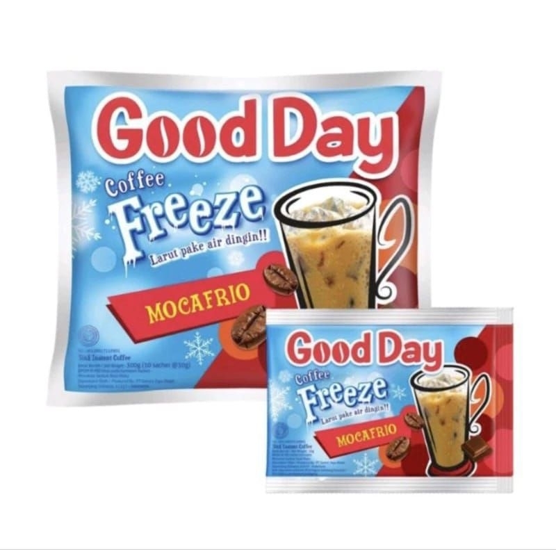 

Good Day Coffee Freeze Mocafrio 30gr x 10 Sachet