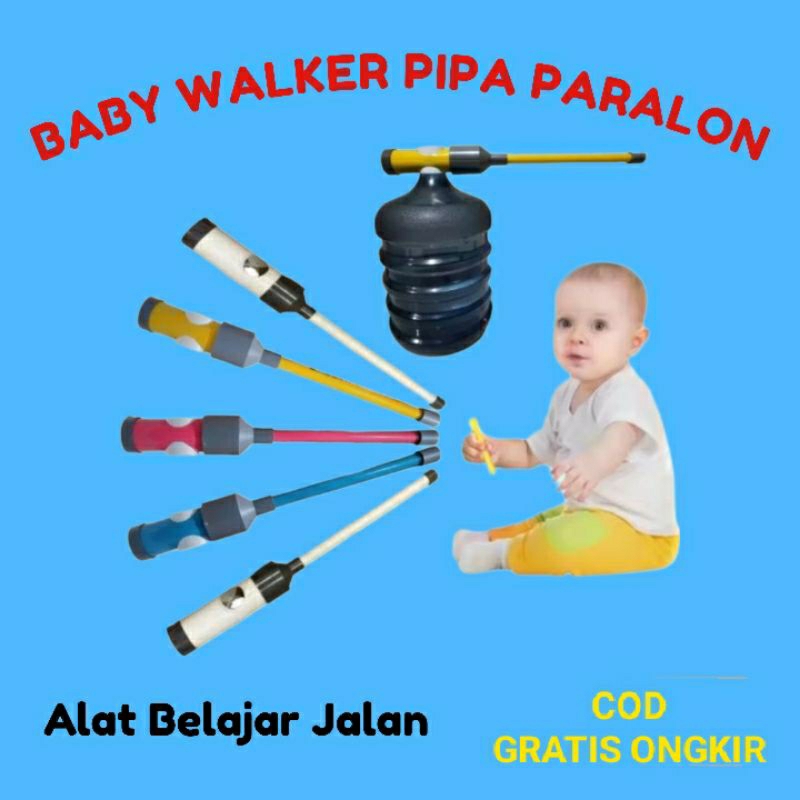 Alat Belajar Jalan Bayi Paralon / Baby Walker Pipa Paralon Galon PVC