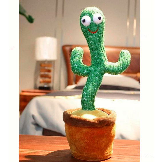 2508 - MAINAN KAKTUS BERGOYANG DANCING KAKTUS BONEKA KAKTUS GOYANG