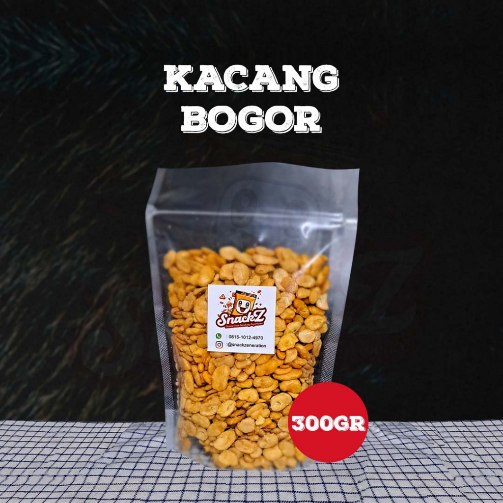 

SNACKZ - KACANG BOGOR / KACANG KORO 300GR