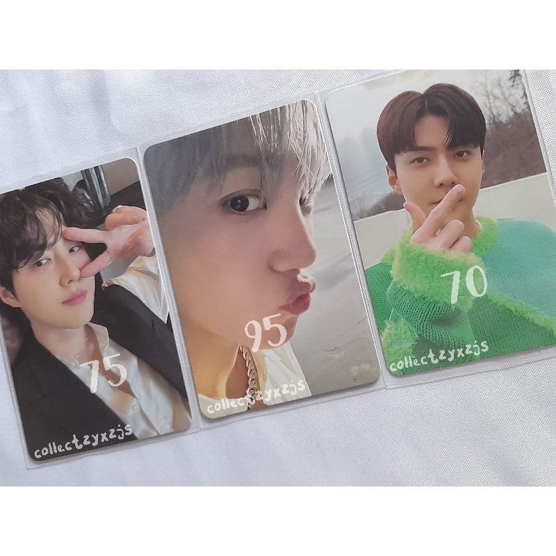 PHOTOCARD PC EXO SUHO KAI SEHUN EXIST ANNIVERSARY FANMEETING