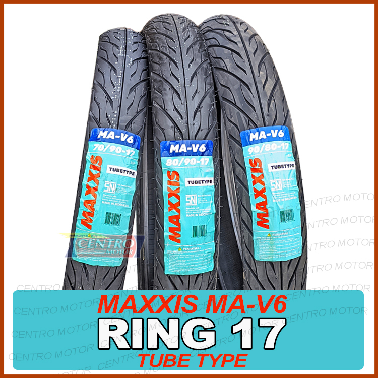 Maxxis MA-V6 Ban Motor Bebek Ring 17 Tube Type
