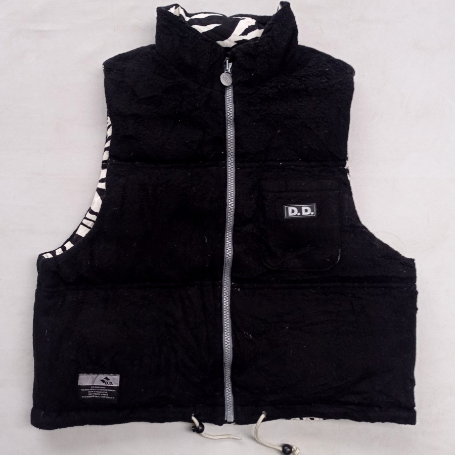 rompi Descente Decor japan reversible down vest puffer bulang cdg bape