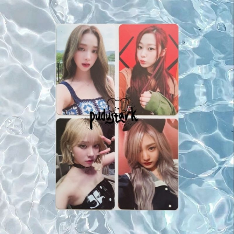 [READY] AESPA MECIMA fansign fs photocard karina giselle winter ningning wts sell sale pc pob benefi