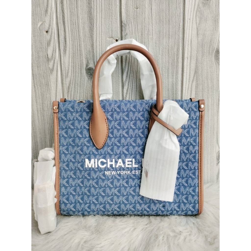 TAS BRANDED  Mirella Small Shopper Crossbody Denim Multi