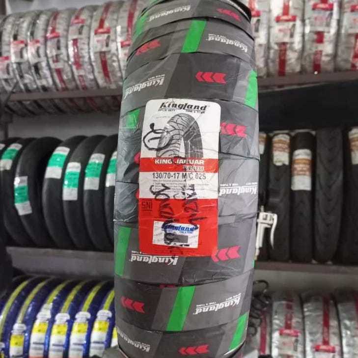 Ban Kingland type king jaguar ukuran 130/70-17 tubeless