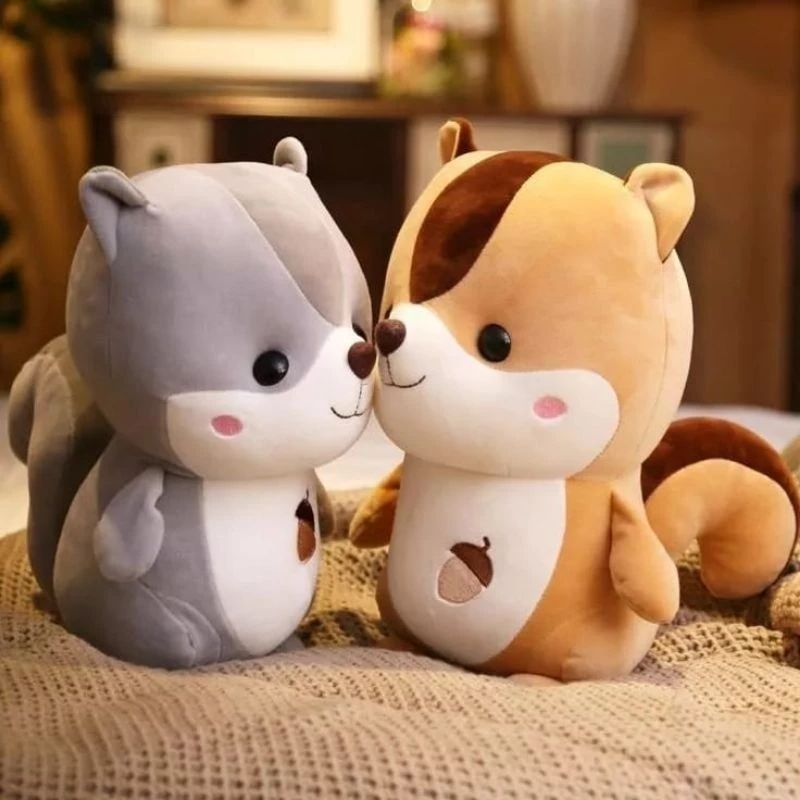 Boneka Tupai Squirrel Lucu Imut