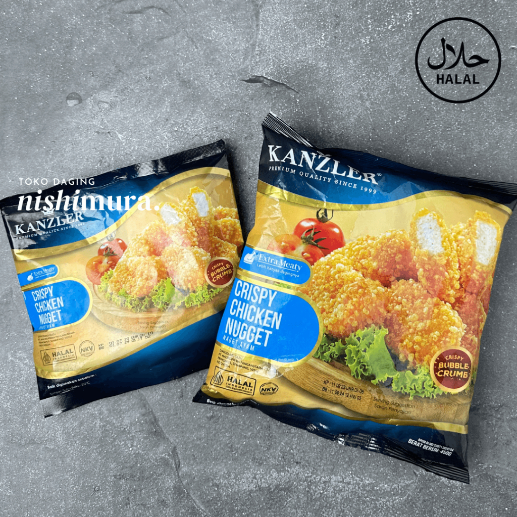 

Nugget Kanzler Crispy Bubble Crumb Chicken Naget Ayam Crumbs