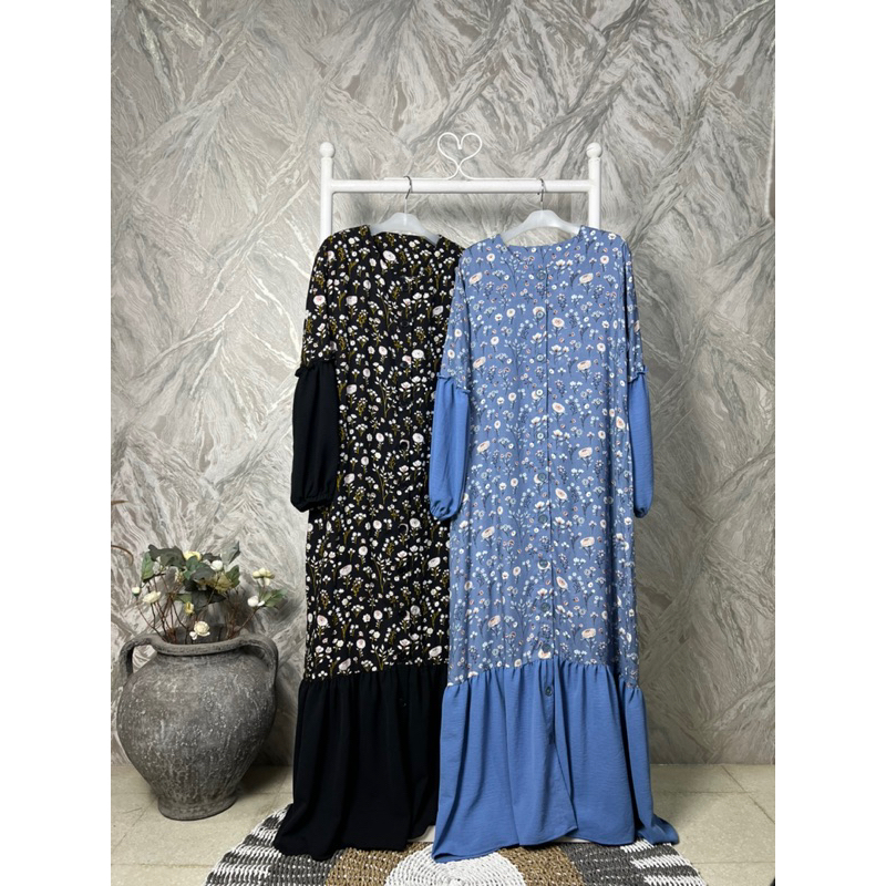 Dress Rayon premium | Dress rayon cey crinkle