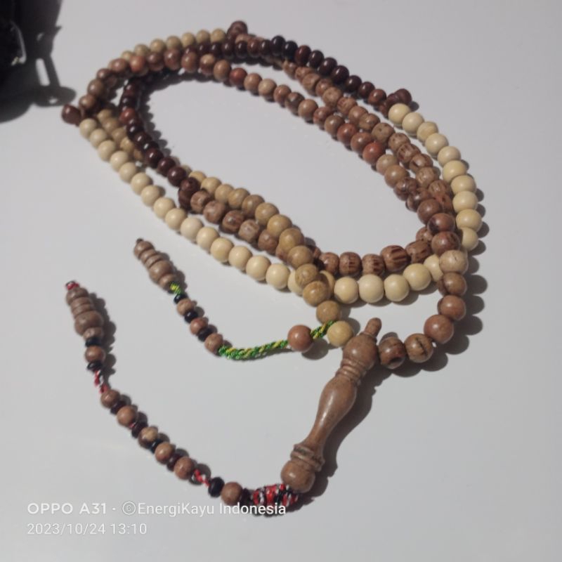Tasbih 165 kayu Stigi Qodiriyah