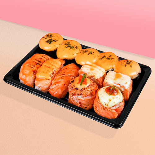 

Sushi Salmon Mate Platter, No Spicy (12 pcs)