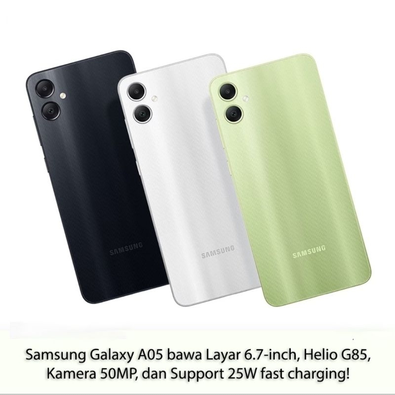 Samsung Galaxy A05 series Garansi Resmi