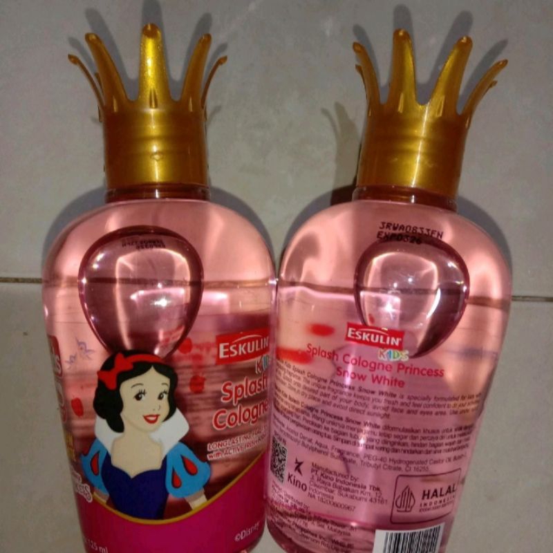 Eskulin Kids Splash Cologne Snow White 125Ml, Eskulin Kids Cologne Splash Cologne Belle 125Ml, Eskul