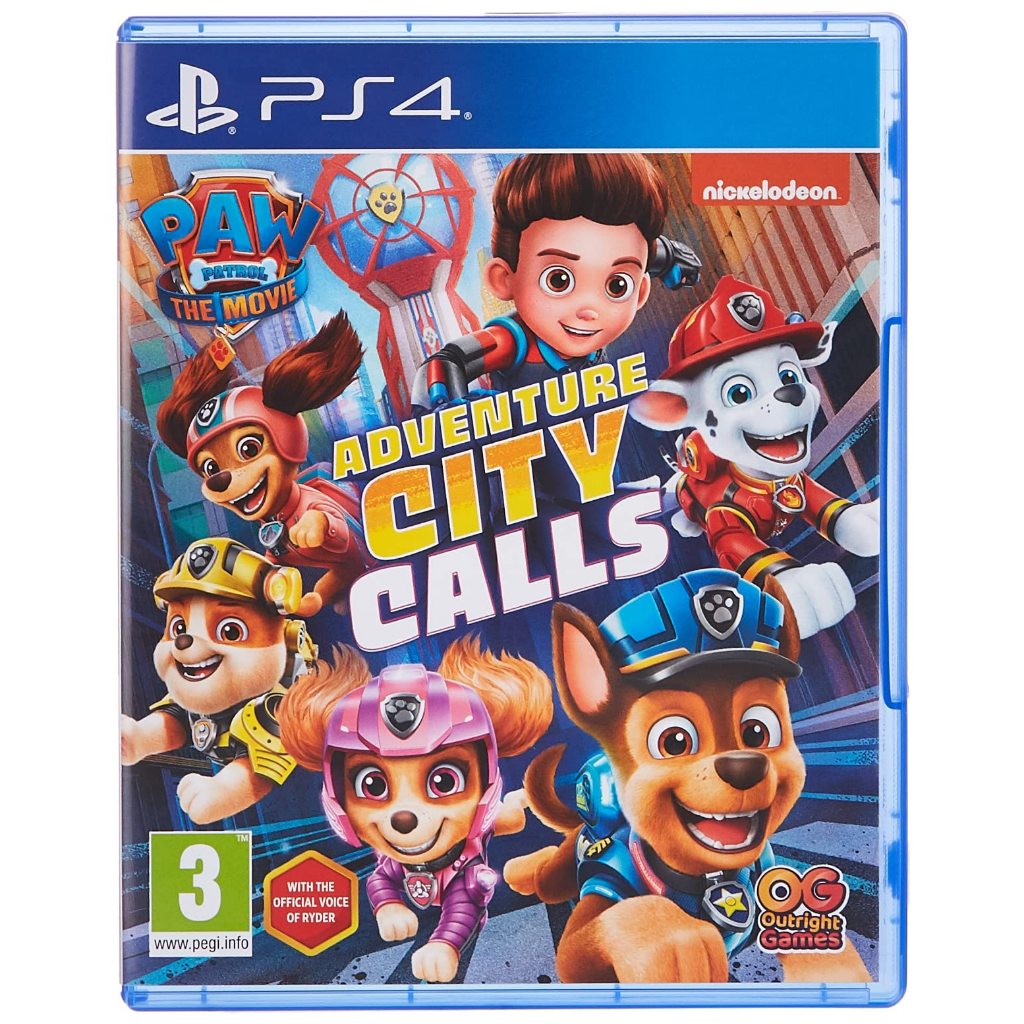 PAW Patrol The Movie Adventure City Calls PS4 PS5 Game Digital