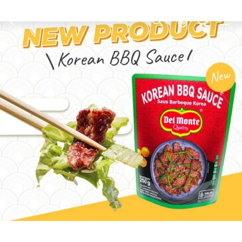 

Del Monte korean sauce barbeque 250 gr