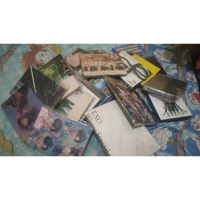 album only exo nct original preloved candy dmumt obsession xoxo baekhyun grey suit suho last scene c