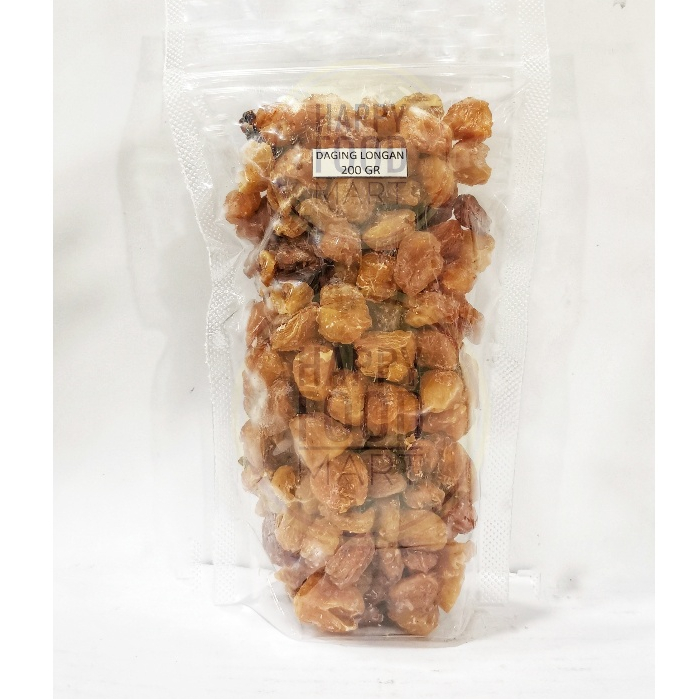 

[SALE] DAGING LONGAN KERING 200G/DAGING LONGAN HITAM/LONGAN BAK/KELENGKENG KERING/GUI YUAN ROW