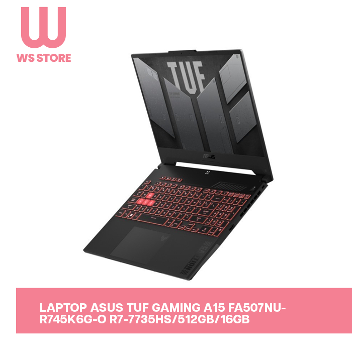 Laptop ASUS TUF Gaming A15 FA507NU-R745K6G-O R7-7735HS/512GB/16GB