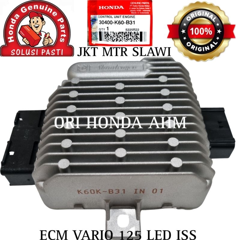 30400-K60-B31 Ecu, ecm, cdi vario 125 2016-2017 ISS IDLING STOP, vario 125 f1 led iss idling stop