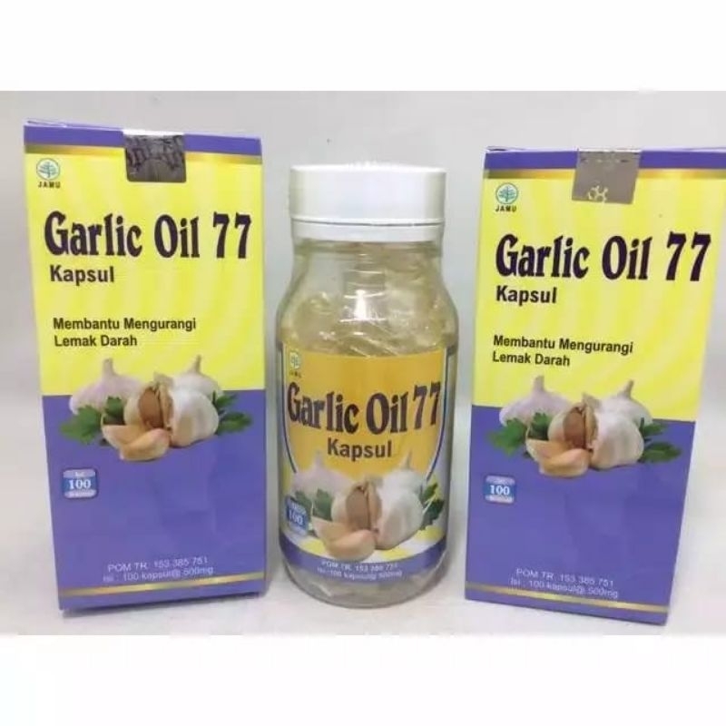 garlic oil 100 kapsul