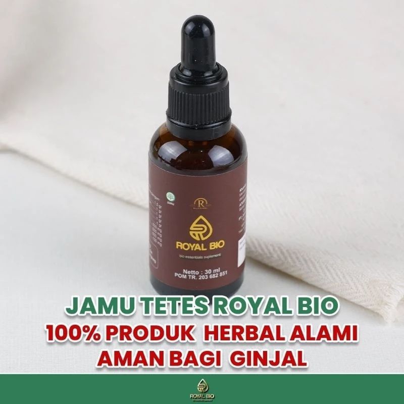 ROYAL BIO - Royal Bio Jamu Tetes 30ml | Royal Bio Obat Jantung | Royal Bio
