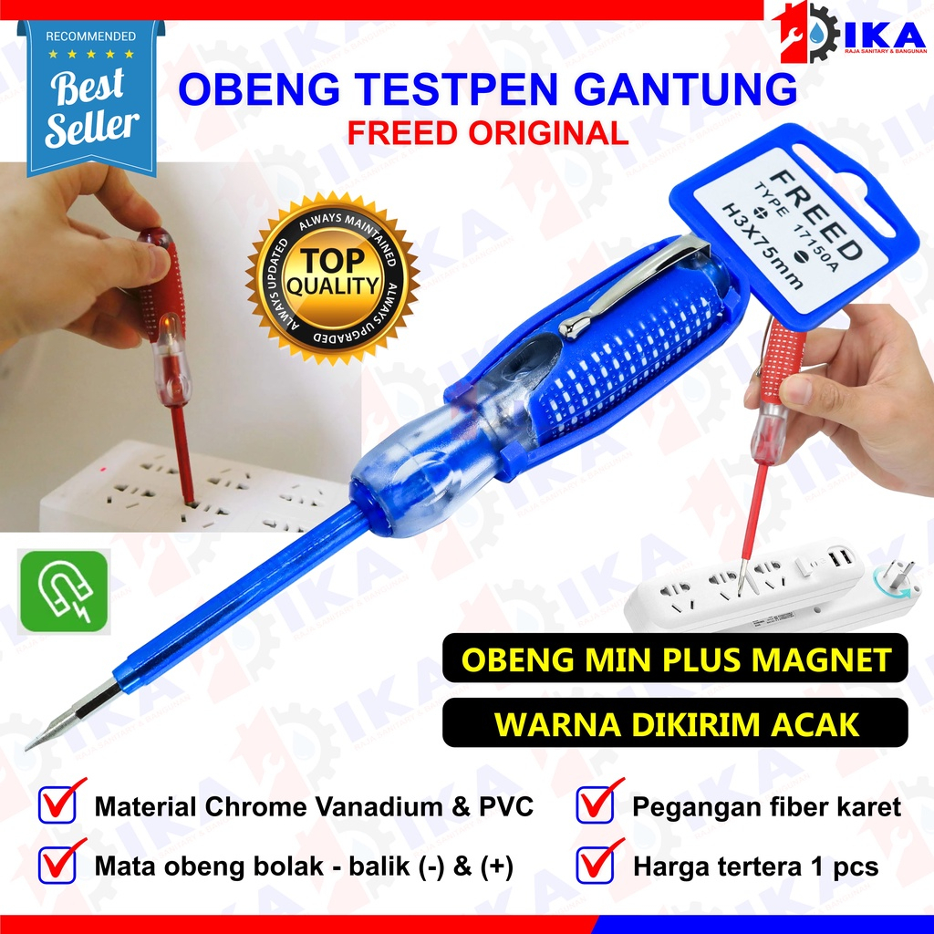 TESPEN LISTRIK OBENG TESPEN BOLAK BALIK TASPEN 2 WAY