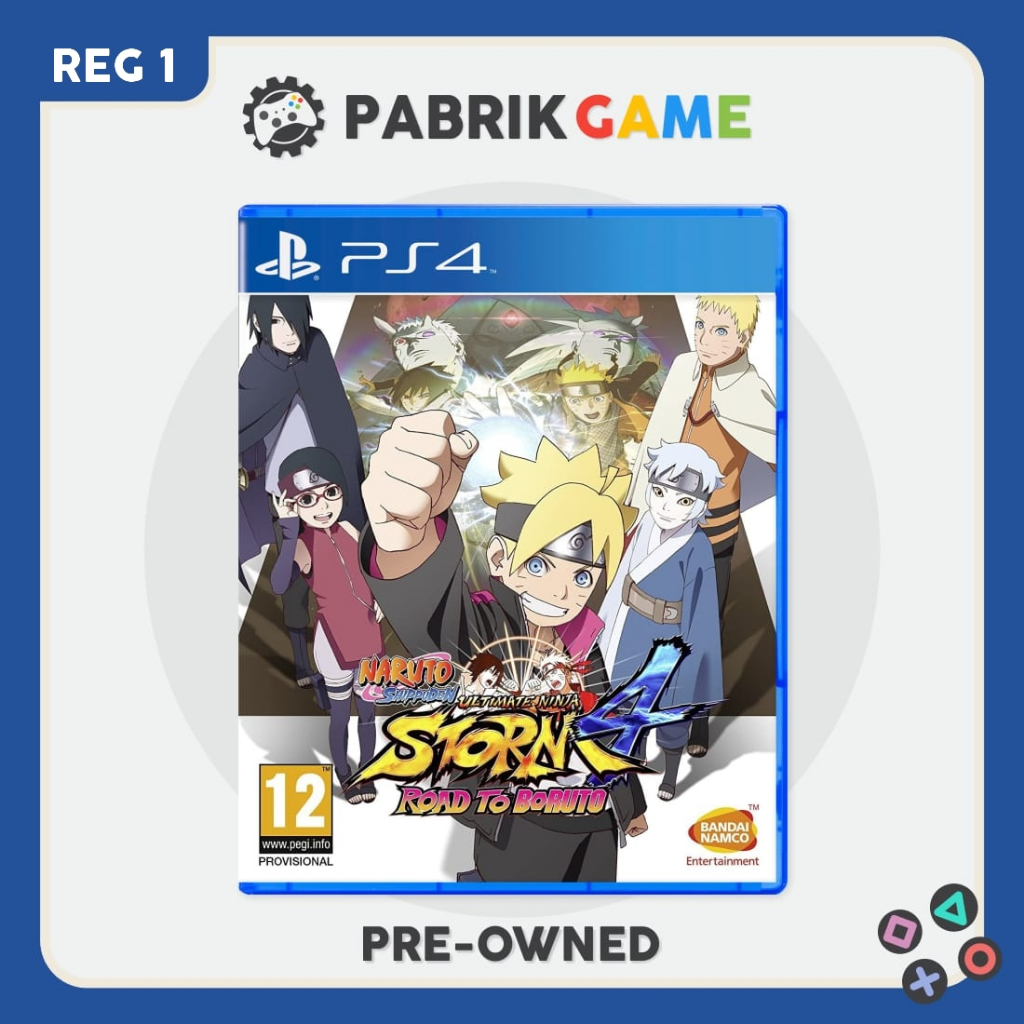 BD KASET PS4 NARUTO ULTIMATE NINJA STORM 4 ROAD TO BORUTO