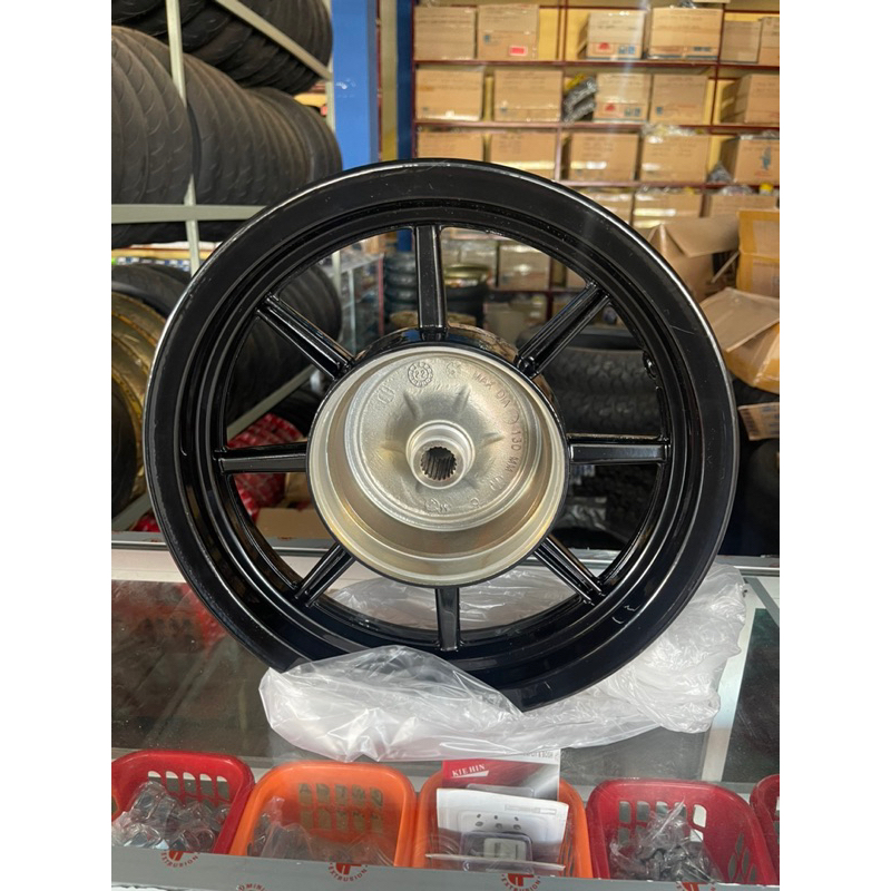 VELG VROSSI VENOM COMET Hitam SCOOPY RING 12 Palang 8