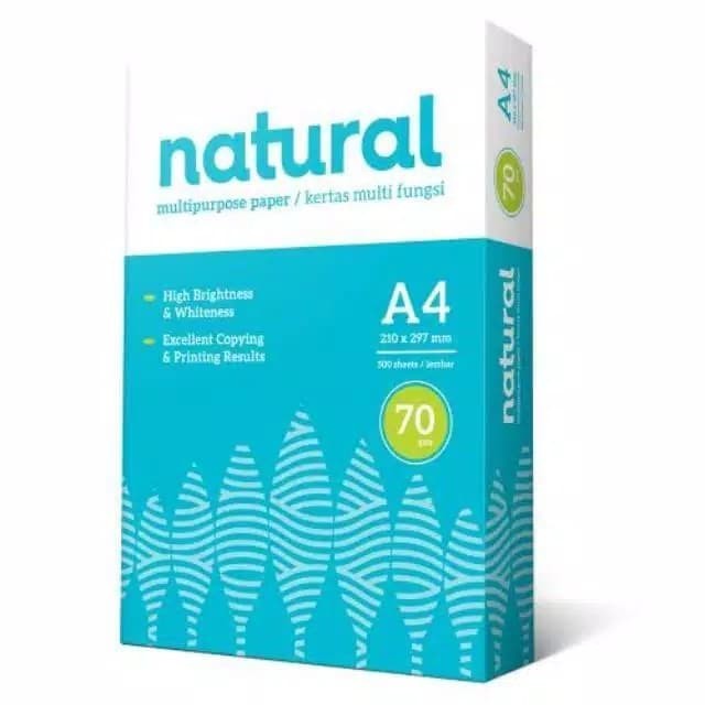 

Kertas A4 70 Gram Natural