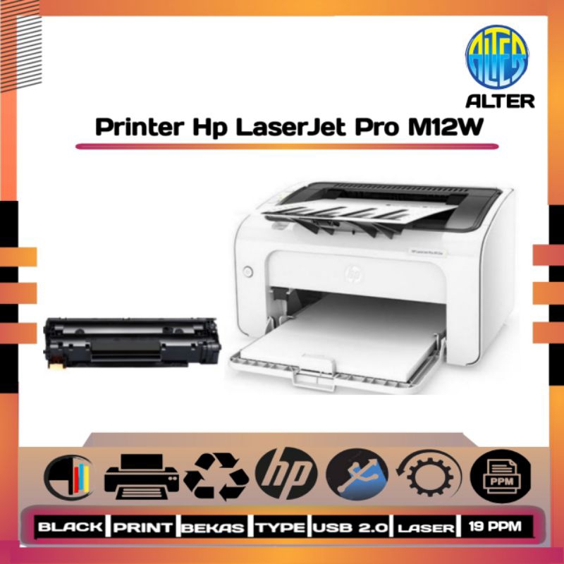 Printer Hp LaserJet Pro M12W