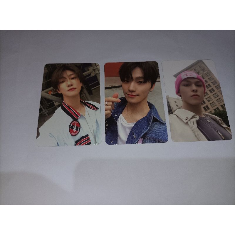 OFFICIAL PHOTOCARD SEVENTEEN HENGGARAE (DINO, THE8, VERNON)