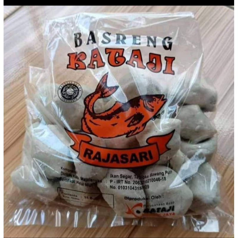 

basreng mentah baso goreng ikan kataji rajasari