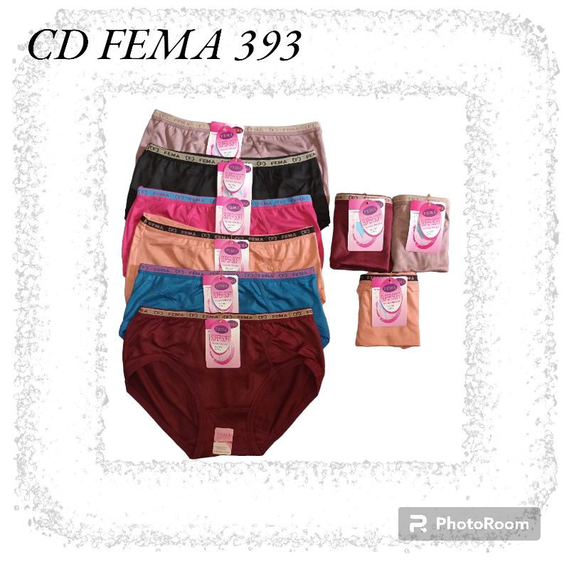 Cd wanita merk Fema 393 Ori