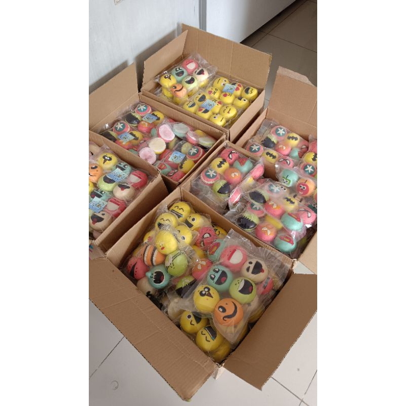 

BAPAO KARAKTER LUCU ISI 6 ,isian Coklat