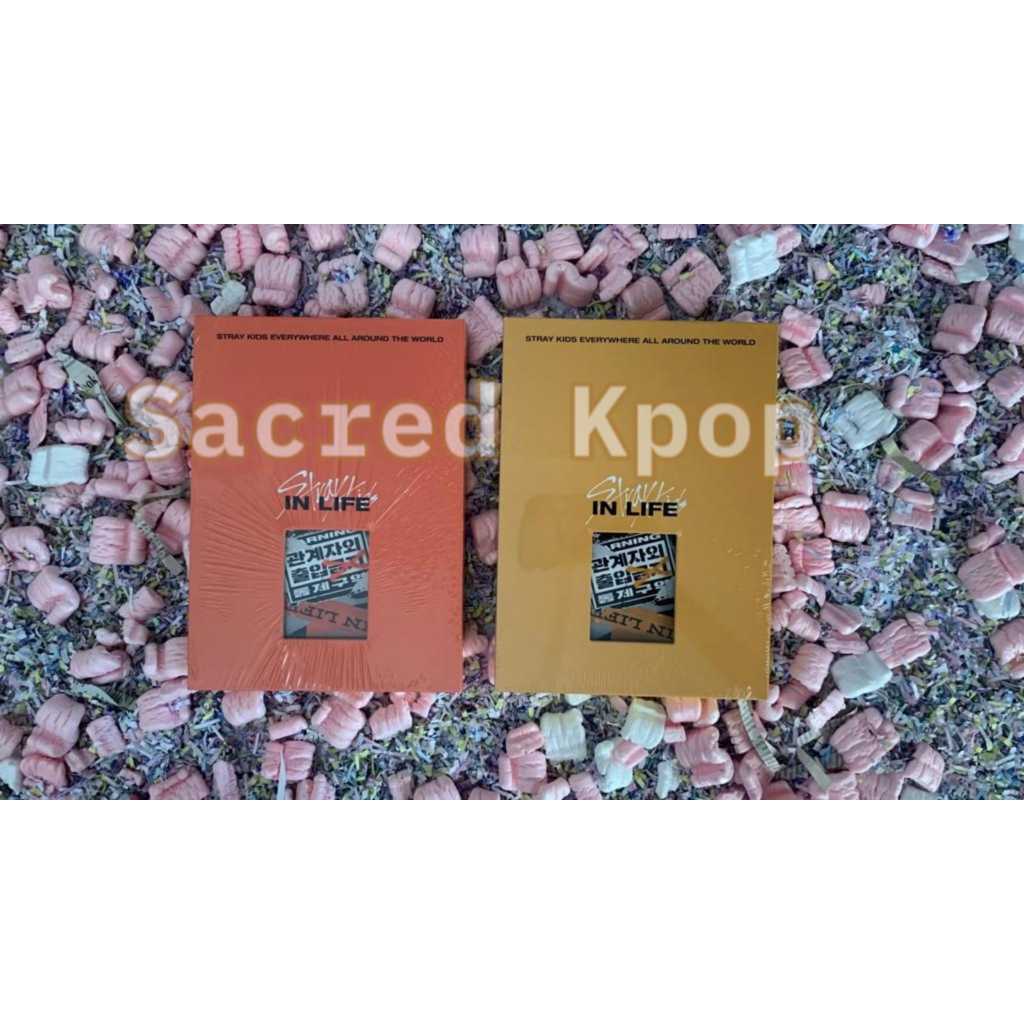 STRAY KIDS In Life [Repackage Album 2 Versions] Official Album SEALED