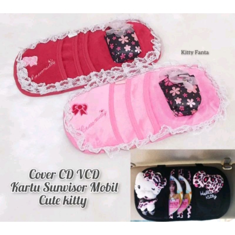 Accesories Mobil Cover CD VCD Kartu Sunvisor Mobil,Acc mobil