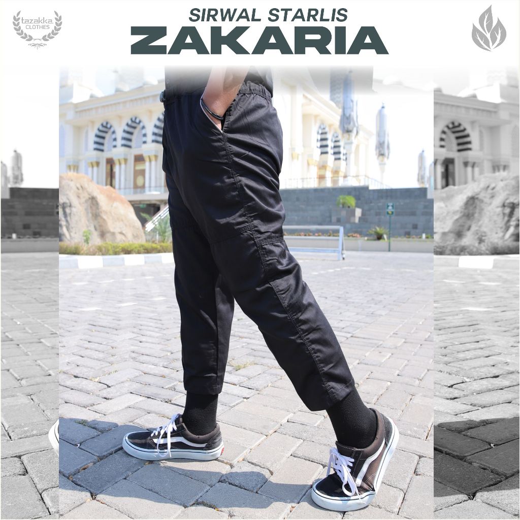 Sirwal Kantor Semi Formal Starlis Celana Cingkrang Dewasa Tazakka Original Clothes Katun American Dr