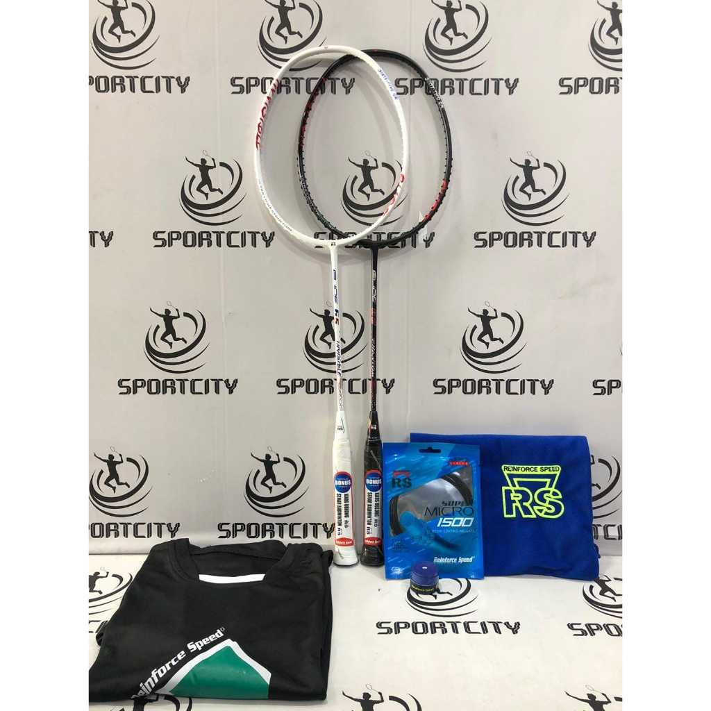 Raket Badminton RS GLIDE 62 65 PHANTOM INVISIBLE 8U 7U Original